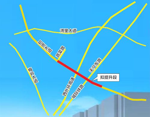 南昌前湖快速路提升改造（图）KK体育(图1)