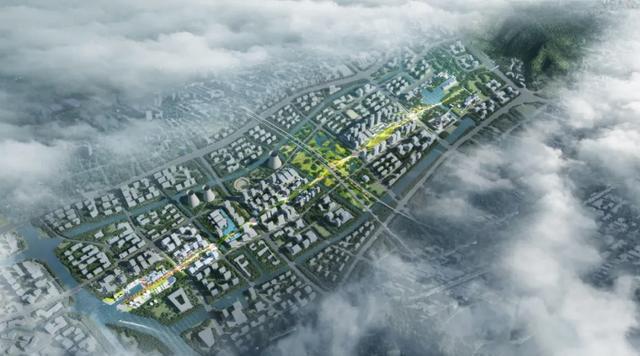 KK体育杭州大城北中央景观大道设计方案(图4)