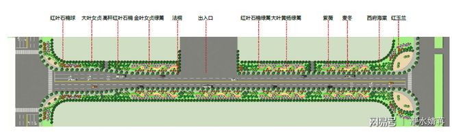 城市道路KK体育绿化工程设计第四篇：标准段如何做出新高度(图2)
