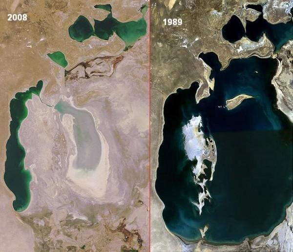 世界上最KK体育大的生态灾难人类50年的活动毁了550万年的湖(图1)