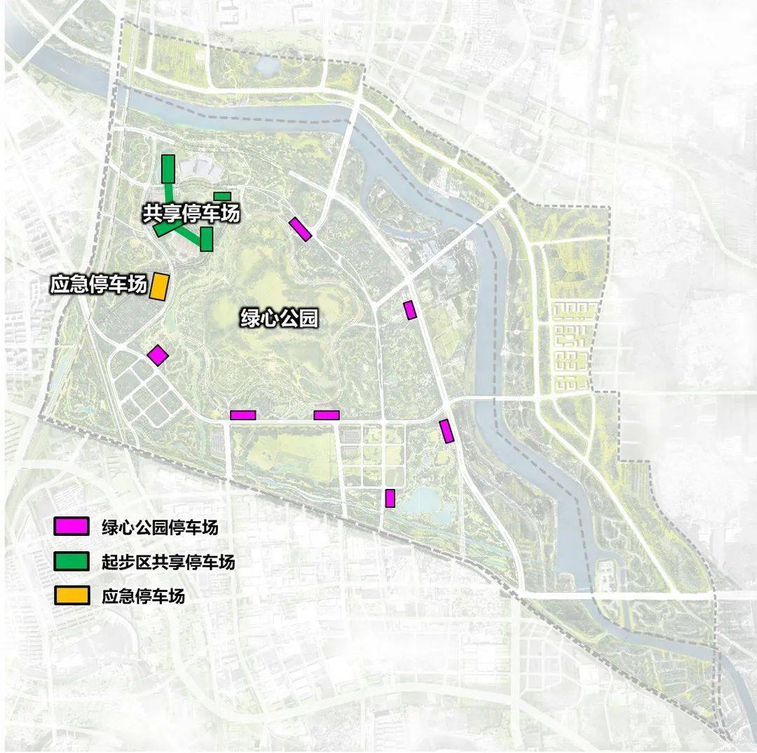 KK体育城市绿心基础设施综合规划系列之二｜践行五大理念构建“绿色、共享、包容”的交通系统(图6)