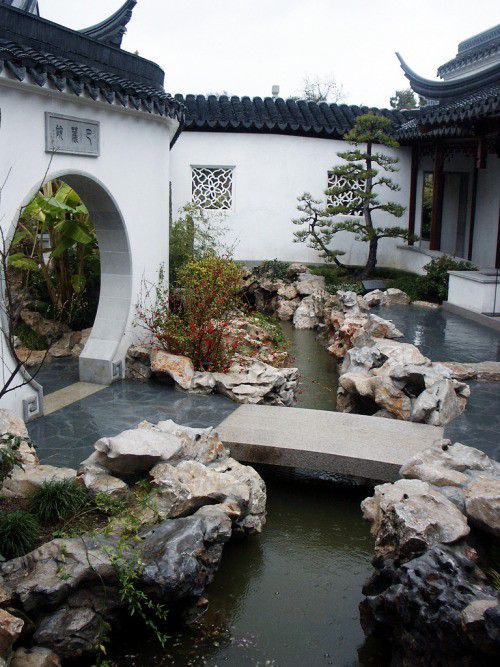 16个中式“花园庭院”设计一砖一龙珠体育app瓦一草一木造就最美院落(图5)