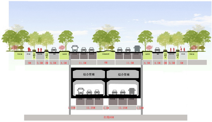 北京广渠路东延从龙珠体育app二环直通副中心 地上地下同时通行双层车道 北晚新视觉(图1)