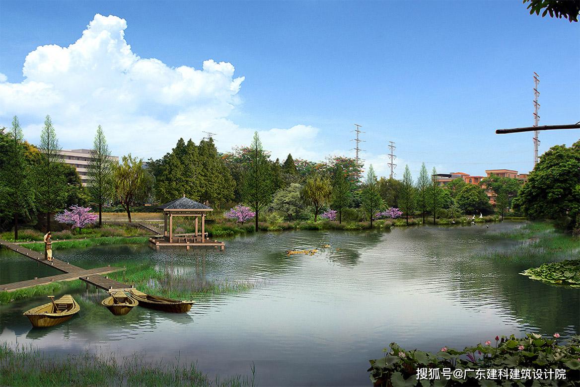 城镇滨龙珠体育app水绿地园林景观设计的理念总结(图1)