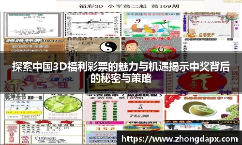 探索中国3D福利彩票的魅力与机遇揭示中奖背后的秘密与策略